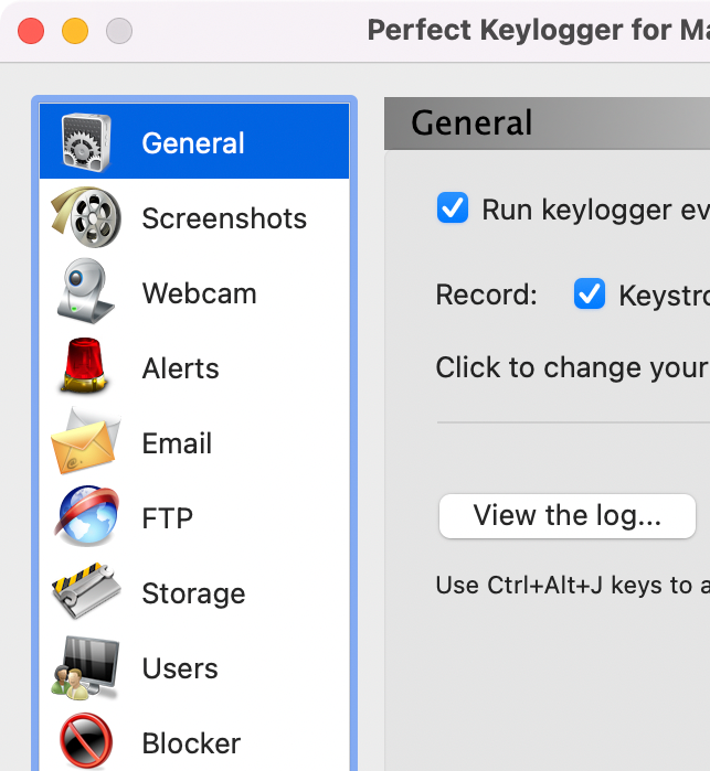 Perfect Keylogger for Mac Full - Retina display support