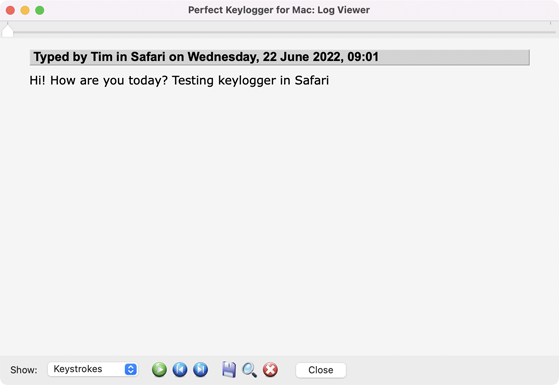 free keylogger for mac that records passwords