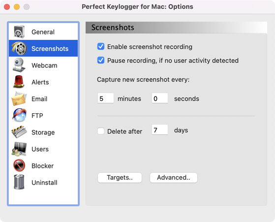 Perfect Keylogger for Mac Full - Screenshots
